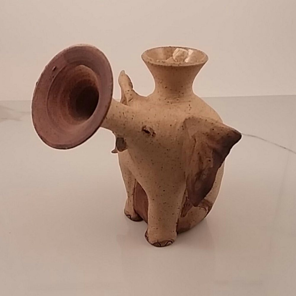 Handmade Elephant pottery